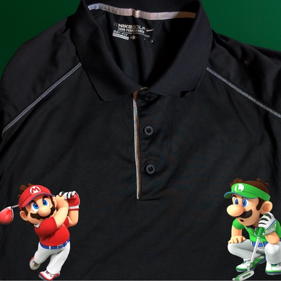 Nike Other - Excellent Nike DRI-FIT Tour Performance Men's Golf Polo Shirt - Large